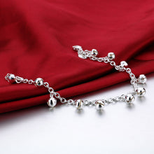 Load image into Gallery viewer, Sterling Silver Anklets Casual The Bell Design Silver