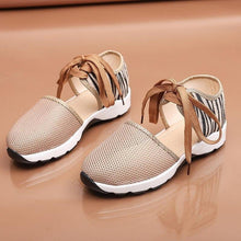 Load image into Gallery viewer, Women's Casual Sandals New Mesh Fabric Breathable Bag Root Strap - Sophornlilly