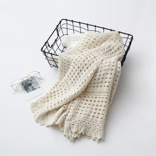 Load image into Gallery viewer, Women's Clothing Lace Cotton Coat Crochet Cardigan White Blouses