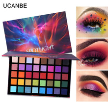 Load image into Gallery viewer, Women's Cosmetic 40 Color Eye Shadow Palette Colorful Artist Shimmer