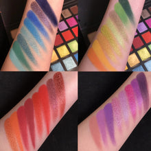 Load image into Gallery viewer, Women's Cosmetic 40 Color Eye Shadow Palette Colorful Artist Shimmer