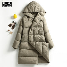 Load image into Gallery viewer, Down Jacket Long Oversized Warm Thick Casual