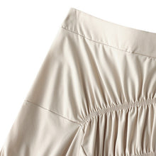 Load image into Gallery viewer, Women's Elegant Pleated Midi Skirt Ladies Casual High Waist Solid