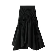 Load image into Gallery viewer, Women's Elegant Pleated Midi Skirt Ladies Casual High Waist Solid