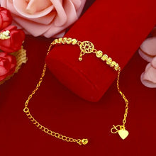 Load image into Gallery viewer, Exquisite Jewelry Simple Fashion Gold Anklet Transfer Bead