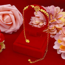 Load image into Gallery viewer, Exquisite Jewelry Simple Fashion Gold Anklet Transfer Bead