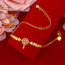 Load image into Gallery viewer, Exquisite Jewelry Simple Fashion Gold Anklet Transfer Bead