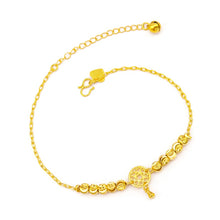 Load image into Gallery viewer, Exquisite Jewelry Simple Fashion Gold Anklet Transfer Bead