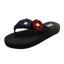 Load image into Gallery viewer, Women's Ladies Summer Sandals Flowers Home Slipper Beach Shoes Sandals