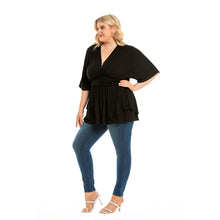 Load image into Gallery viewer, Women&#39;s Top Fashion V Neck Solid Color