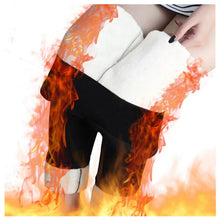Load image into Gallery viewer, Women's Plus velvet Leggings Autumn Winter Solid Color