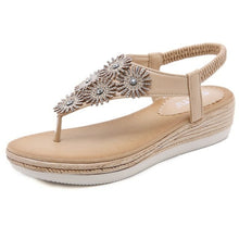 Load image into Gallery viewer, Women's Sandals Ladies Clip Toe Wedges Thong Shoes Fashion - Sophornlilly