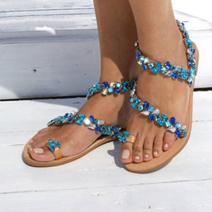 Crystal Sandals Gladiator