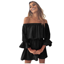 Load image into Gallery viewer, Women's Sexy Mini Women Dresses Vestido  Ruffle Frill - Sophornlilly