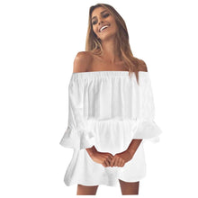 Load image into Gallery viewer, Women's Sexy Mini Women Dresses Vestido  Ruffle Frill - Sophornlilly