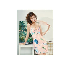 Load image into Gallery viewer, Women's Sexy Nightgown Ladies Sleeveless Sleepdress Spaghetti Strap