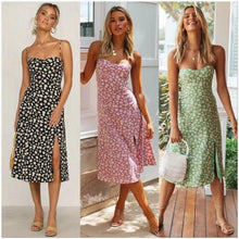 Load image into Gallery viewer, Women's Sexy Sleeveless Halter Button Small Printed - Sophornlilly