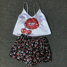 Load image into Gallery viewer, Women&#39;s Sleepwear Cute Cartoon Print Short Set Pajamas for Women