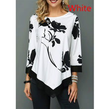 Load image into Gallery viewer, Women&#39;s Spring and Autumn  Fashion Printed Long Sleeve  Round Neck