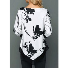 Load image into Gallery viewer, Women&#39;s Spring and Autumn  Fashion Printed Long Sleeve  Round Neck