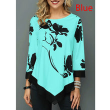 Load image into Gallery viewer, Women&#39;s Spring and Autumn  Fashion Printed Long Sleeve  Round Neck