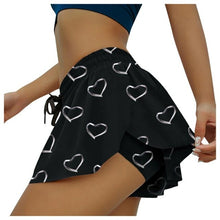 Load image into Gallery viewer, Women's Summer Drawstring Culottes Design High Waist Sports Shorts - Sophornlilly