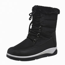 Load image into Gallery viewer, Women's Thicken Warm Waterproof Snow Boots Long Plush Platform Ankle