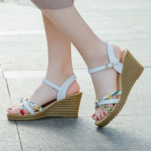 Load image into Gallery viewer, Wedge Sandals High Heel