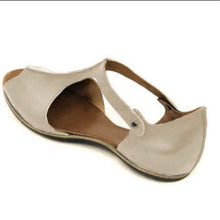Load image into Gallery viewer, Womens Fashion Flats Sandals Fish Mouth Beach Shoes Open Toe Ankle - Sophornlilly
