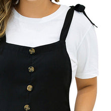Load image into Gallery viewer, Womens Fashion Sleeveless Romper Cotton Linen Jumpsuit Loose Preppy - Sophornlilly
