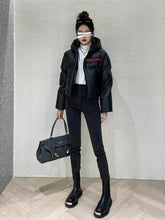 Load image into Gallery viewer, New Fashion Crop Puffer Jacket Hooded