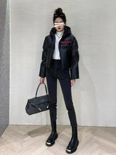 Load image into Gallery viewer, New Fashion Crop Puffer Jacket Hooded