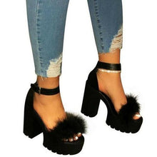 Load image into Gallery viewer, Womens Open Toe Ankle Strap Platform Heels High Heel Sandals For - Sophornlilly