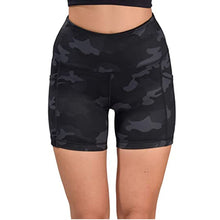 Load image into Gallery viewer, Womens Workout Legins Scrunch Booty Gym Pants Camouflage Pockets