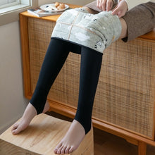 Load image into Gallery viewer, Wool Velvet Leggings Women Winter Outer Warm Pants High Waist Padded