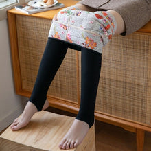 Load image into Gallery viewer, Wool Velvet Leggings Women Winter Outer Warm Pants High Waist Padded