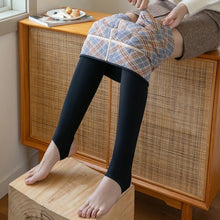 Load image into Gallery viewer, Wool Velvet Leggings Women Winter Outer Warm Pants High Waist Padded