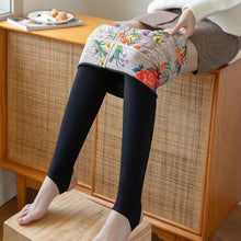 Load image into Gallery viewer, Wool Velvet Leggings Women Winter Outer Warm Pants High Waist Padded