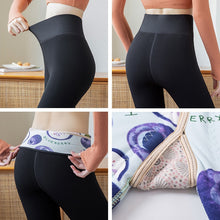 Load image into Gallery viewer, Wool Velvet Leggings Women Winter Outer Warm Pants High Waist Padded