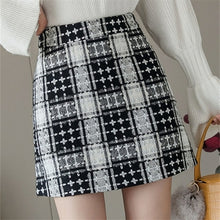 Load image into Gallery viewer, Woolen skirt female ins new autumn and winter fashion temperament