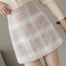 Load image into Gallery viewer, Woolen skirt female ins new autumn and winter fashion temperament