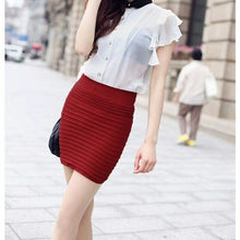 Load image into Gallery viewer, Woolen skirt female ins new autumn and winter fashion temperament