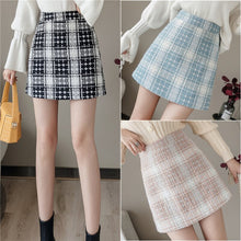 Load image into Gallery viewer, Woolen skirt female ins new autumn and winter fashion temperament
