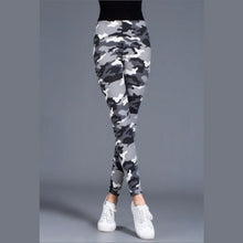 Load image into Gallery viewer, Workout Gym Leggings High Waist Skinny Camouflage Army Green