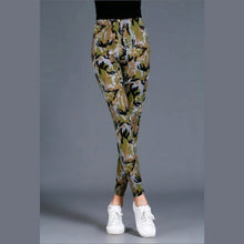Load image into Gallery viewer, Workout Gym Leggings High Waist Skinny Camouflage Army Green
