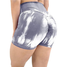 Load image into Gallery viewer, Workout Leggings Fashion Tie Dye Printed Women Shorts Summer
