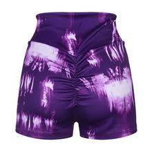 Load image into Gallery viewer, Workout Leggings Fashion Tie Dye Printed Women Shorts Summer