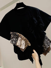 Load image into Gallery viewer, Summer Fashion Ruffle Irregular Slim Stitching