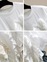 Load image into Gallery viewer, Summer Fashion Ruffle Irregular Slim Stitching