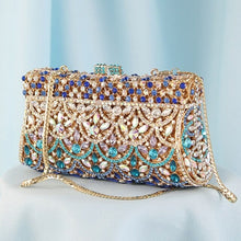 Load image into Gallery viewer, women colorful Clutch Minaudiere Bag for party